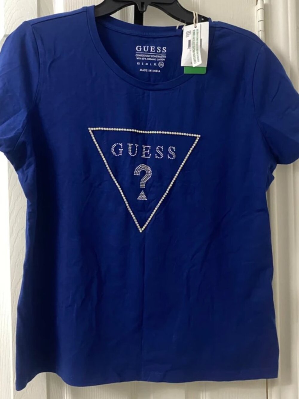 NWT Guess Blue Carlee Tee